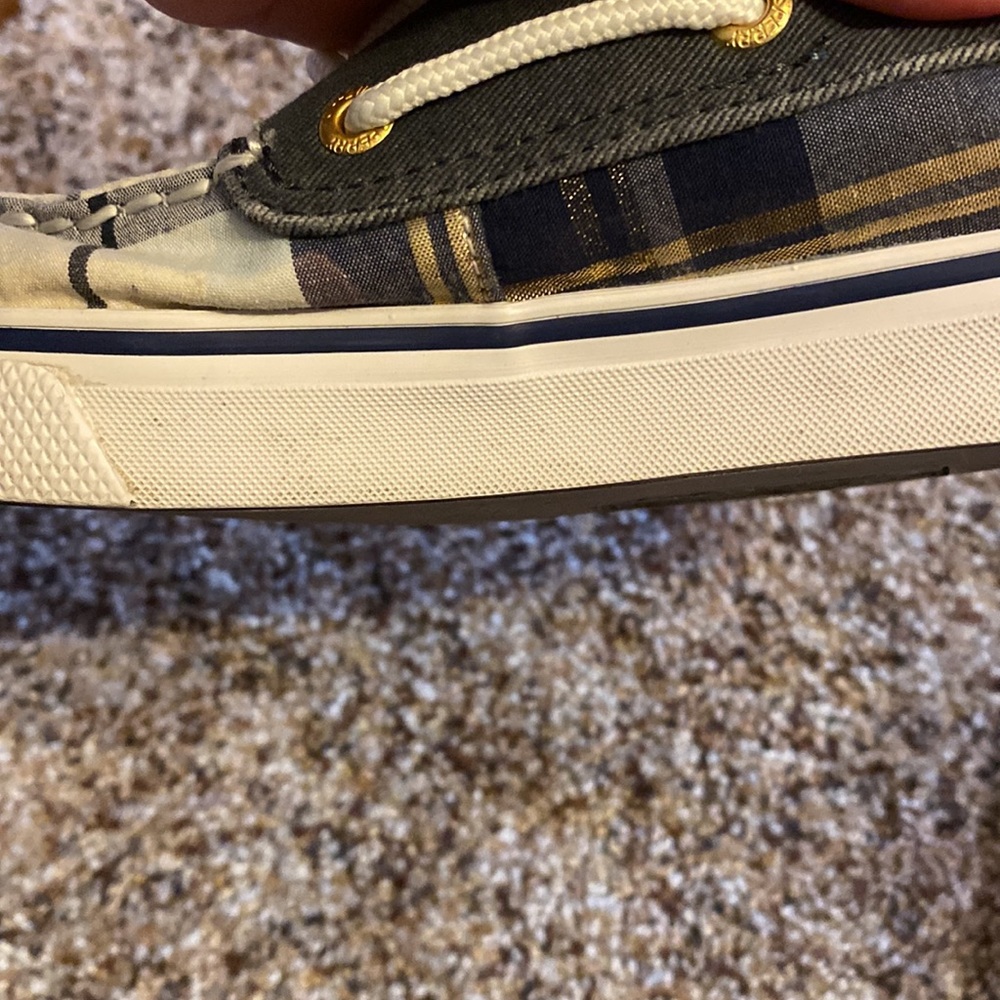 π§‘2/$15π§‘ ππ Adorable Blue, White and Gold Sperry Top-Sider ππ - Picture 14 of 16